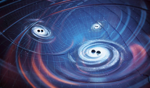 Gravitational waves from colossal black holes found using 'cosmic clocks'